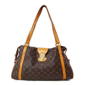 Louis Vuitton Monogram Leather Brown Stresa Shoulder Bag